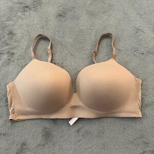 Victoria's Secret Incredible Padded No Wire Bra Women's 40D Tan Beige